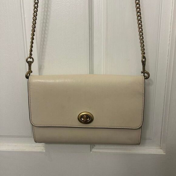 Coach Handbags - Coach Women's Cream Purse